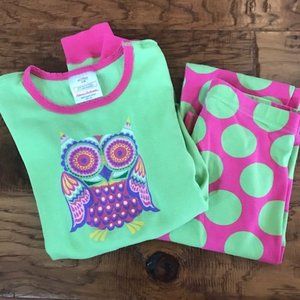 Hanna Andersson Long Sleeved Pajamas Size 10